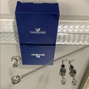 Swarovski Necklace & Ring Set